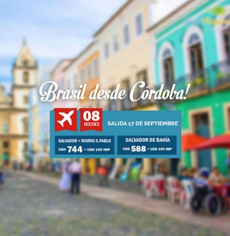 salvador de bahia desde cordoba