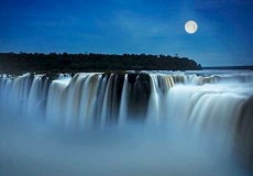 Cataratas con luna llena y Mocon desde Crdoba y zona 03 Mayo
